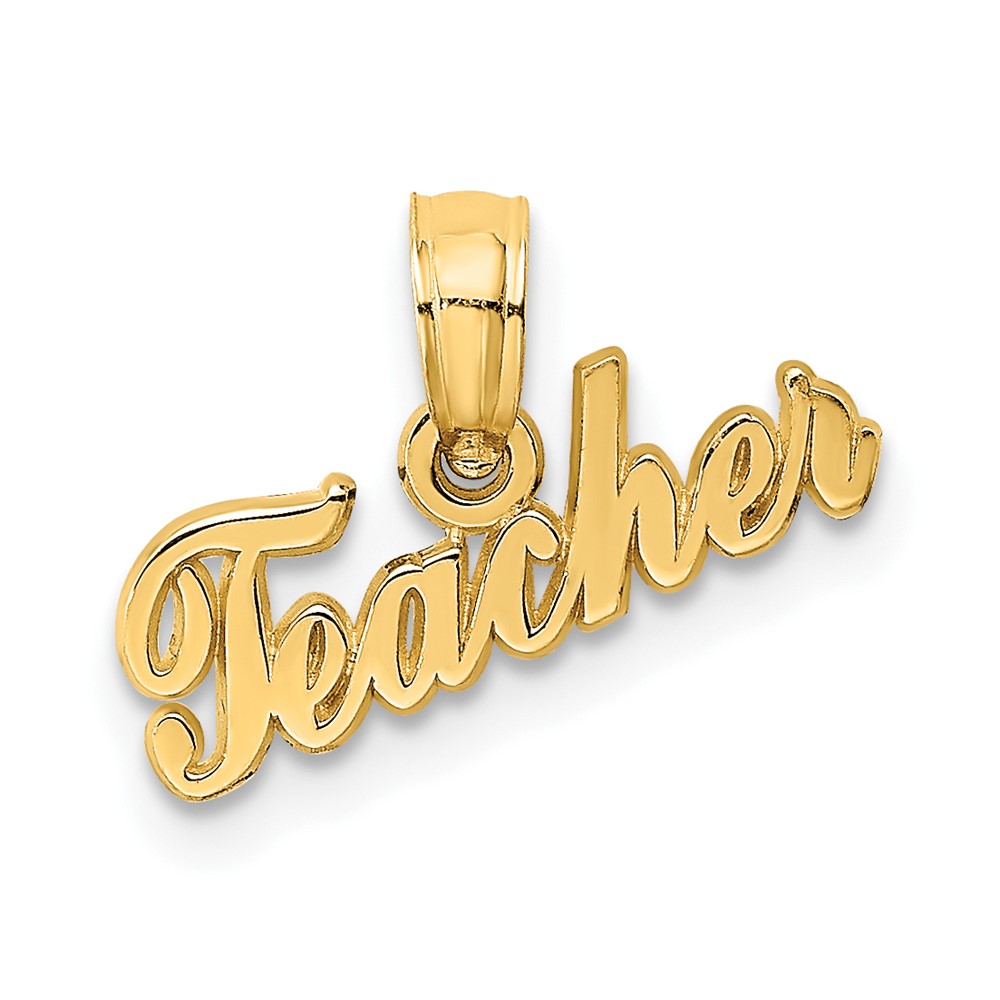 10D4177.jpg 10k TEACHER Charm - Image 1