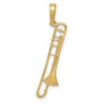 10K Trombone Pendant