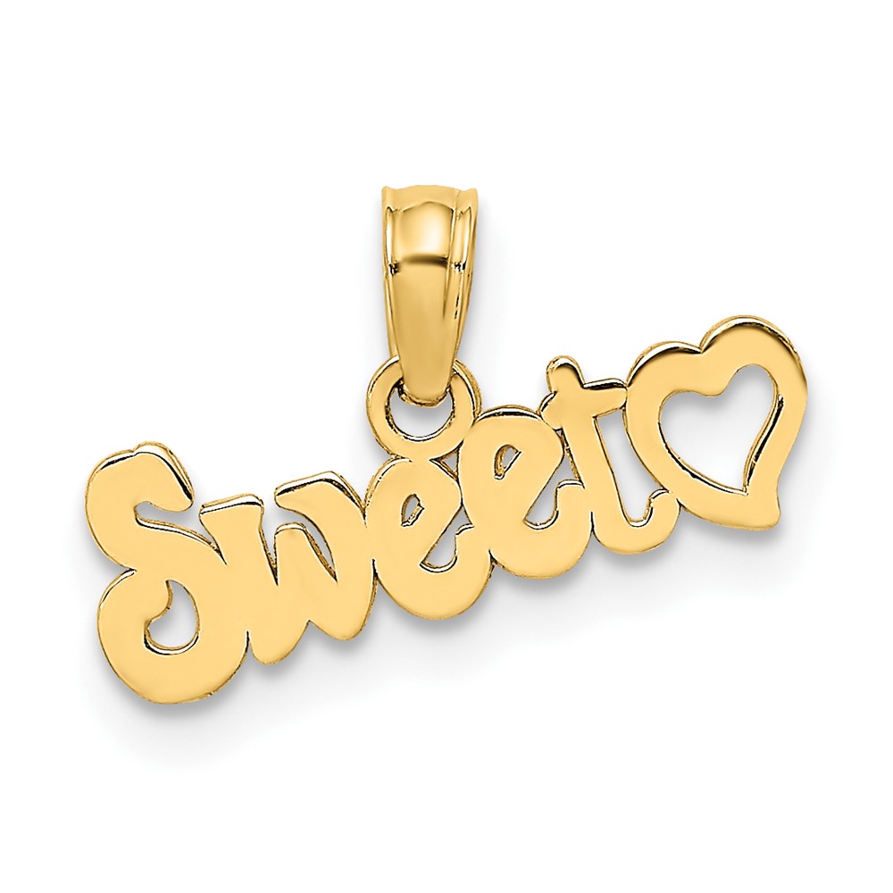 10K2619.jpg 10k Sweet Heart Charm - Image 1