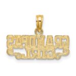 10k GRANDPAS GIRL Charm - Image 4