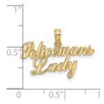 10k POLICEMAN'S LADY Charm - Image 3