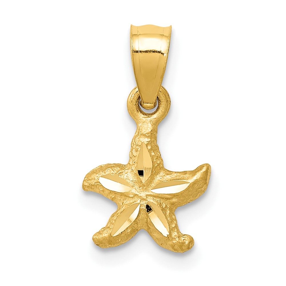 10K2949.jpg 10K Starfish Pendant - Image 1
