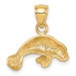 10K Manatee Pendant - Image 4