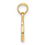 10K Mini Anchor Pendant - Image 2