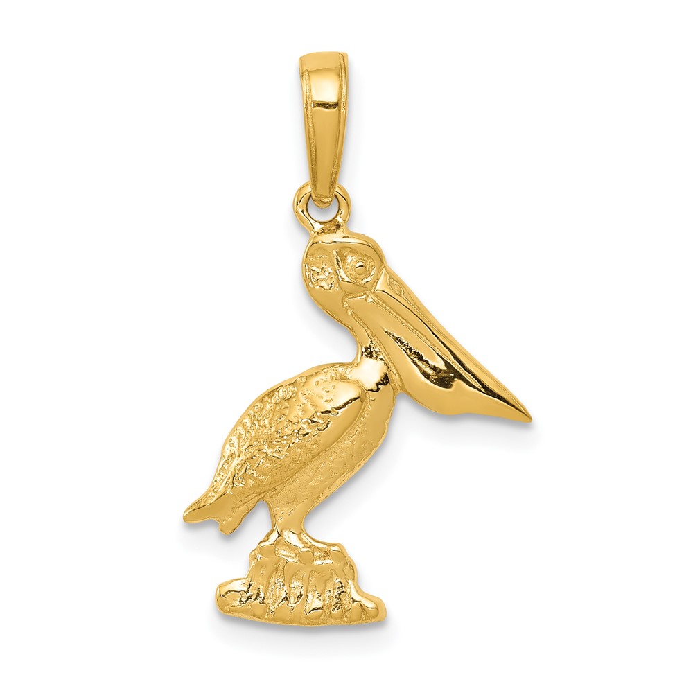 10K3118.jpg 10k Pelican Pendant - Image 1
