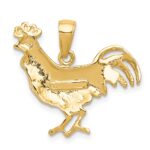 10k Rooster Pendant - Image 4