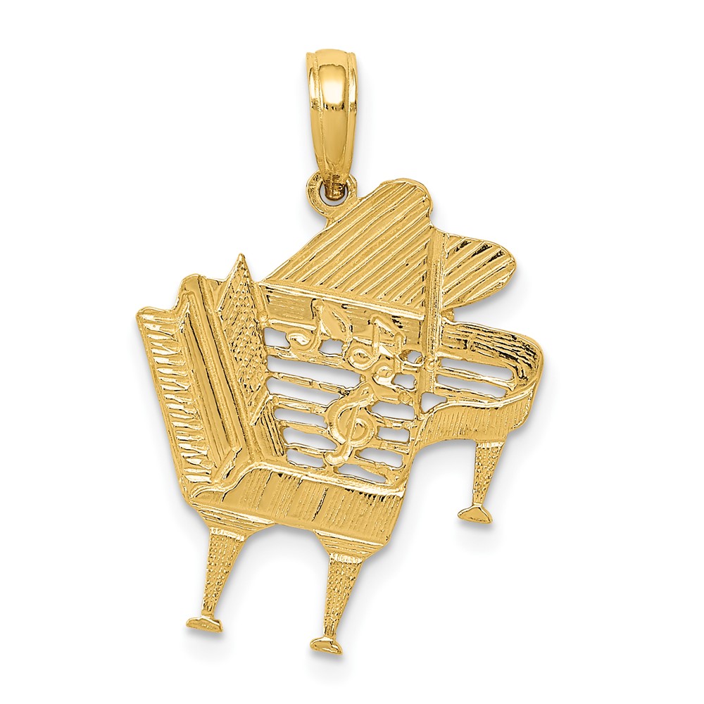 10K3506.jpg 10k Piano Pendant - Image 1