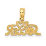 10K I HEART SOCCER Charm - Image 4