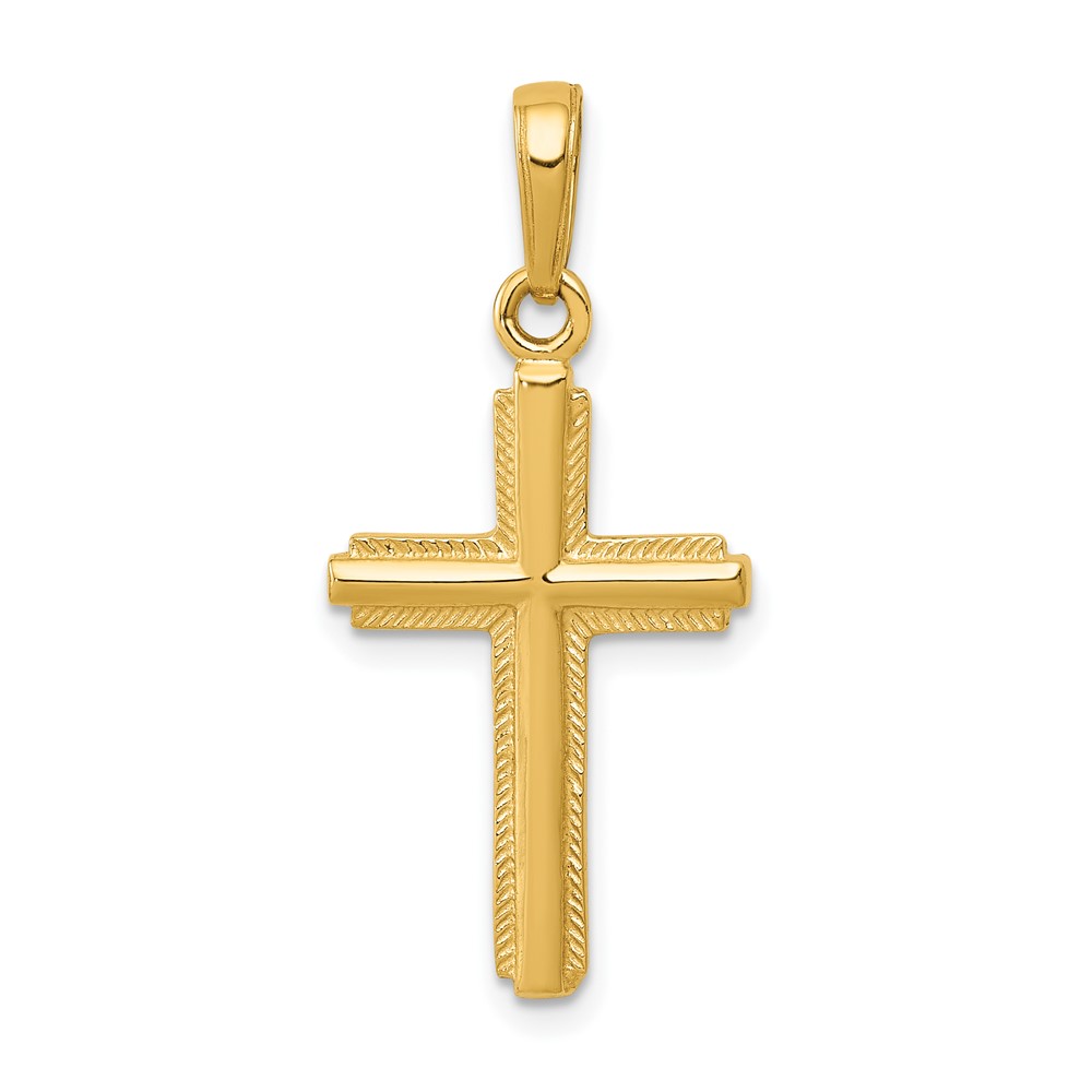 10K5447.jpg 10k Cross Pendant - Image 1