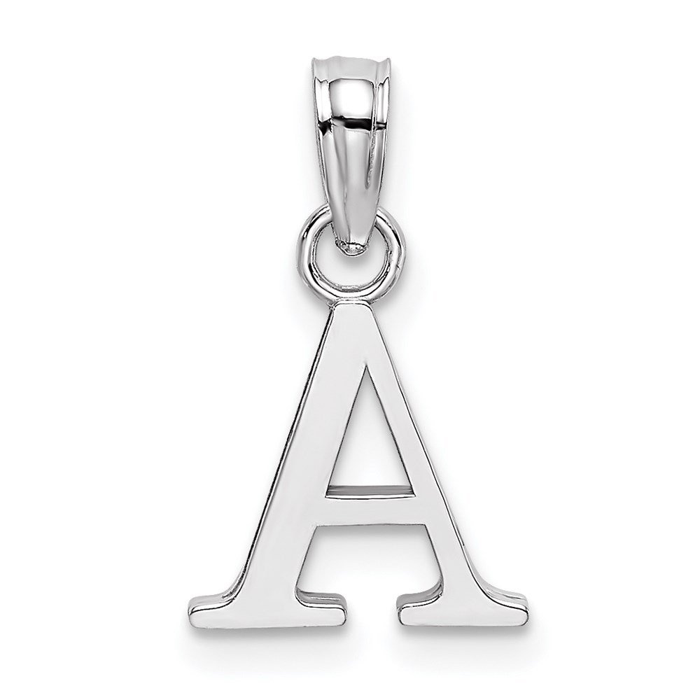 10K6423WA.jpg 10KW A Block Initial Charm - Image 1