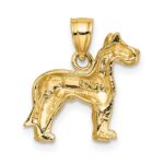 10K 2-D Great Dane Dog Charm - Image 4