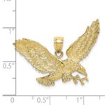 10KEagle w/Beak Touching Claws Charm - Image 3
