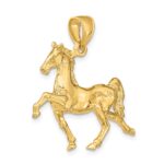 10K 3-D Tennessee Walking Horse Charm - Image 5