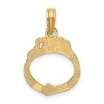 10K Moveable Handcuffs Charm - Image 4