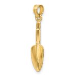 10K 3-D  Trowel Garden Tool Charm - Image 5