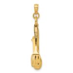 10K 3-D Moveable Spatula, Spoon, and Knife Charm - Image 4