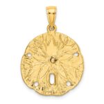 10K Sand Dollar w/ Starfish Charm - Image 4