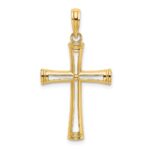 10K Polished and Cut-Out Cross