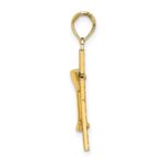 10K Polished Cross W/ Communion Cup Charm - Image 2