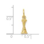 10k Solid Polished 3-D Space Needle Charm - Image 3