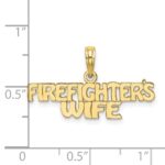 10k FIREFIGHTER'S WIFE Charm - Image 3