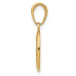 10k Miraculous Medal Charm - Image 2