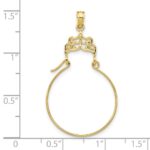 10k Filigree Charm Holder - Image 3