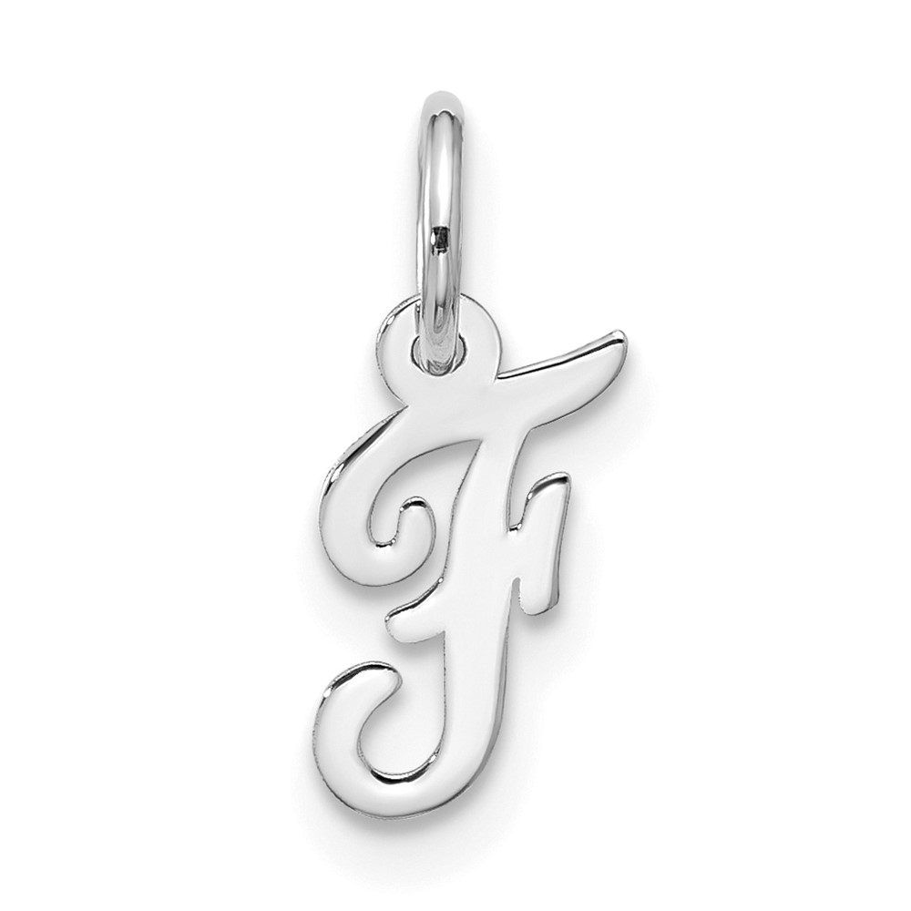 10WC1556F.jpg 10kw Small Script Initial F Charm - Image 1