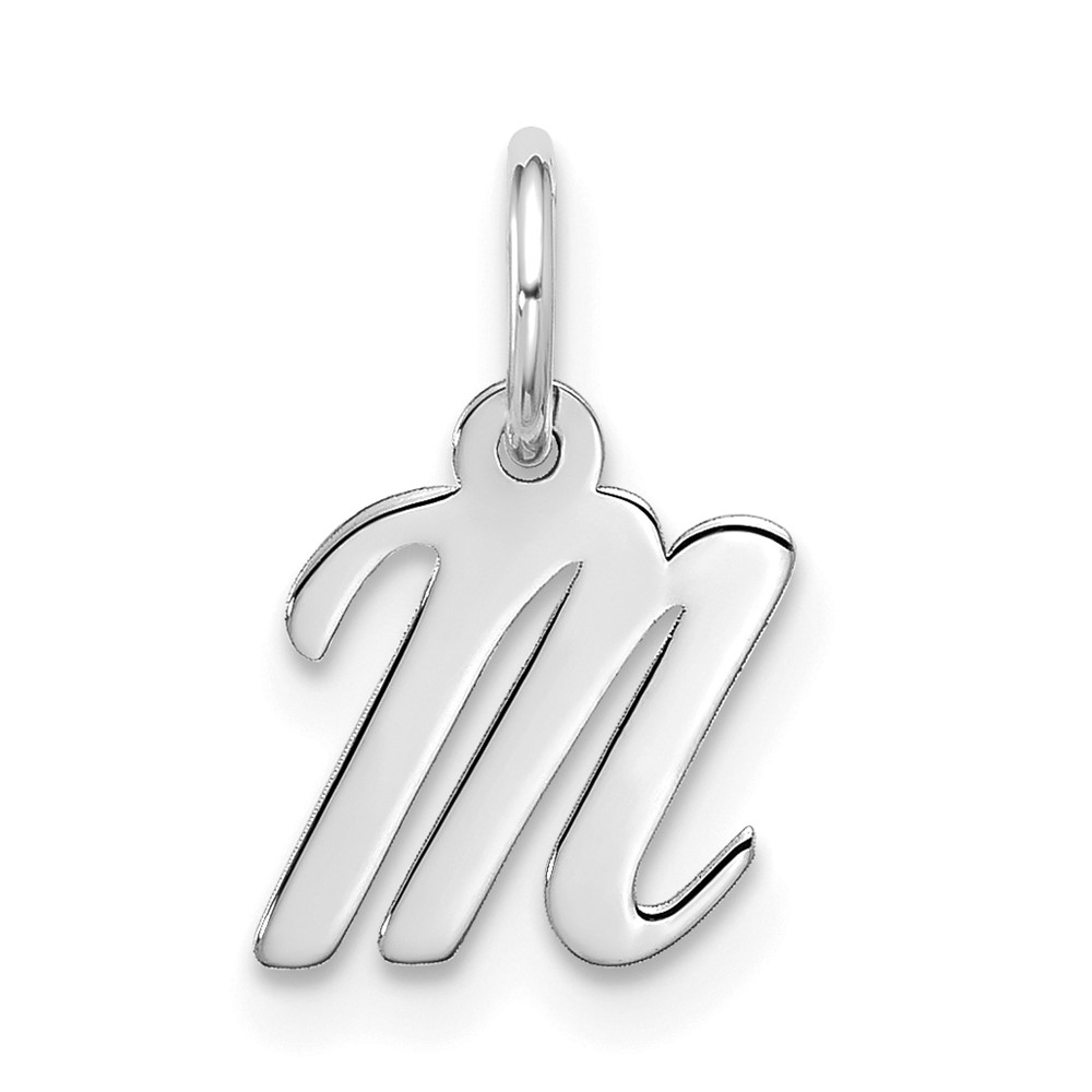 10WC1556M.jpg 10kw Small Script Initial M Charm - Image 1
