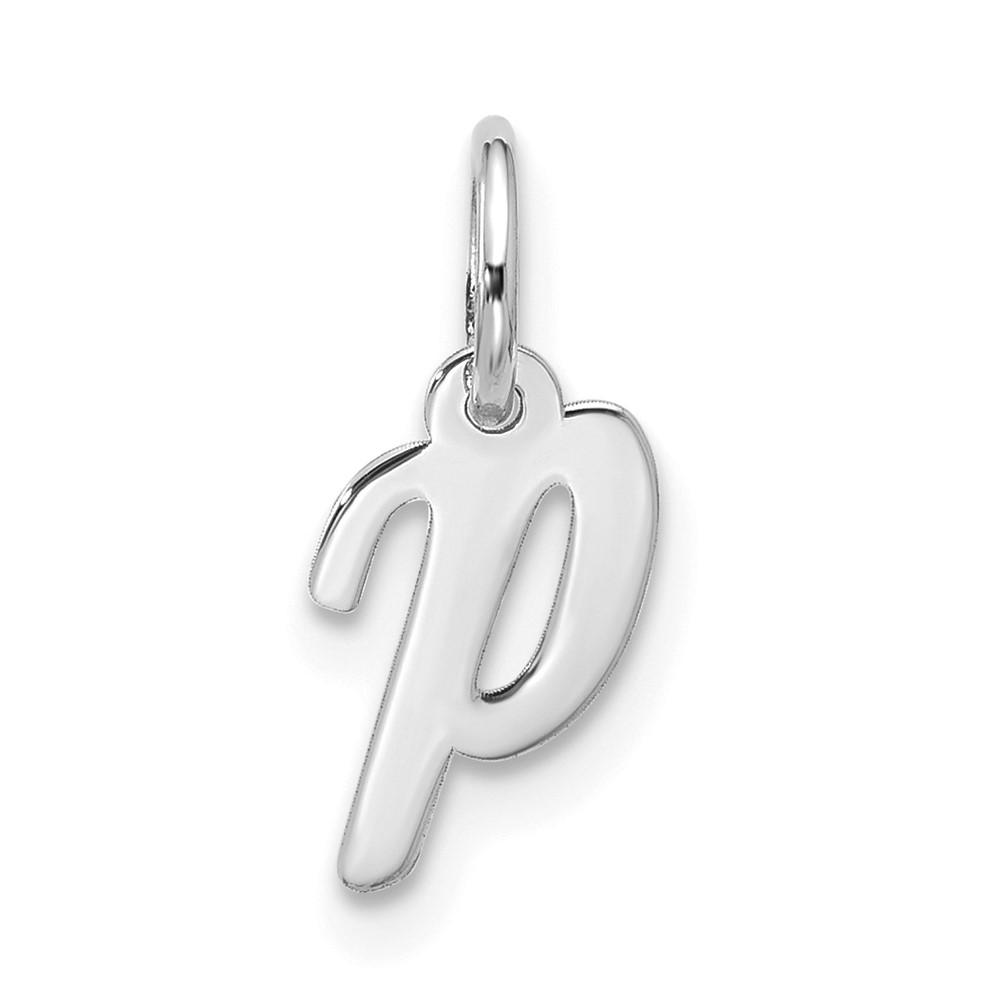 10WC1556P.jpg 10kw Small Script Initial P Charm - Image 1