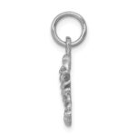 10k White Gold Scorpion Charm - Image 2