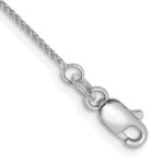 10k WG .85mm Spiga Chain Anklet