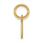 10KY Upper case Letter C Initial Charm - Image 2