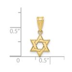 10k Star of David Pendant - Image 3