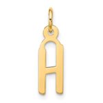 10k Large Slanted Block Initial H Charm