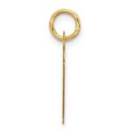 10k Large Slanted Block Initial H Charm - Image 2