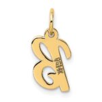 10k Small Script Initial B Charm - Image 4