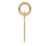 10k Small Script Initial O Charm - Image 2