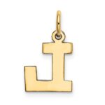 10k Small Block Initial L Charm - Image 4