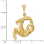 10k Capricorn Zodiac Charm - Image 3