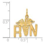 14k RN Registered Nurse Charm - Image 4