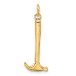 14K 3-D Hammer Charm - Image 3