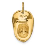 14k 3-D Large Firemans Helmet Charm - Image 3
