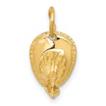 14k  3-D Firemans Helmet Charm