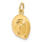 14k 3-D Cowboy Hat Charm - Image 5