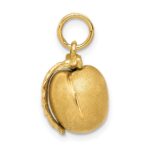 14k 3-D Peach Charm - Image 2