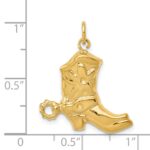 14k Boot with Spur Charm - Image 4