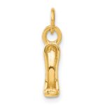 14K  3-D High Heel Stiletto Shoe Charm - Image 5