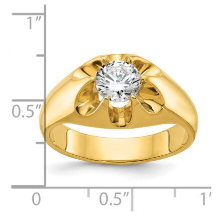 14k IBGoodman Men's Diamond Ring Mounting