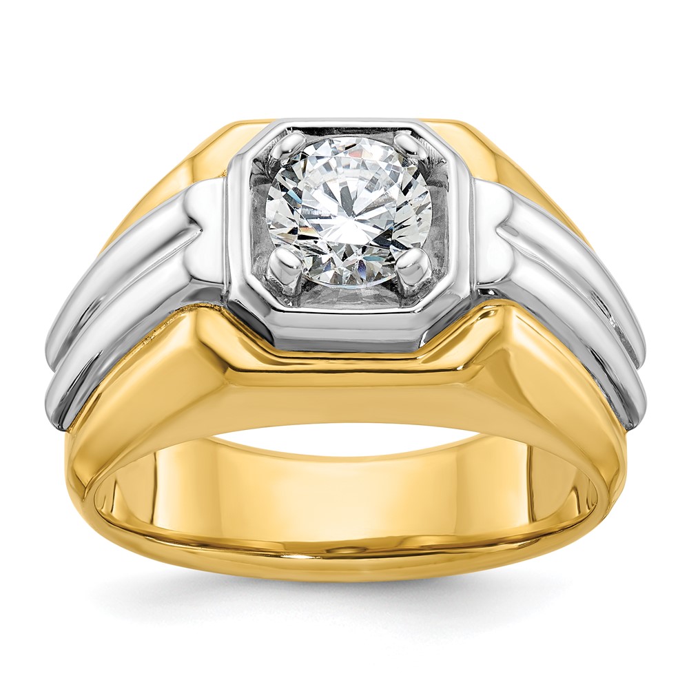 B56895-0YW.jpg 10k Two-Tone Fancy Ring Mounting - Image 1